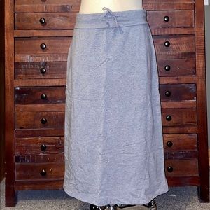 Pure Jill Grey Maxi Skirt